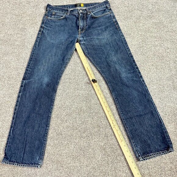 J.Crew 770 Jeans 31 x 28 Blue Straight Fit 100% Cotton - Picture 4 of 9